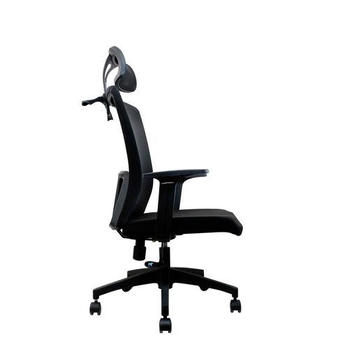 Silla De Oficina Ergonomica Fantech negra