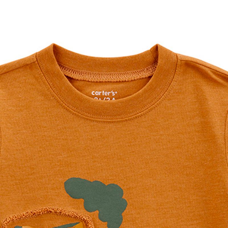 104729188-Camiseta-cafe-con-estampado-de-tractor-para-niño