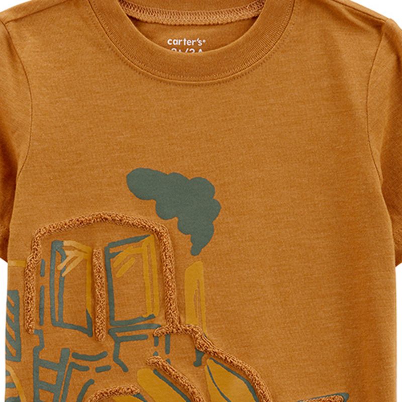 104729883-Camiseta-cafe-con-estampado-de-tractor-para-bebe-niño