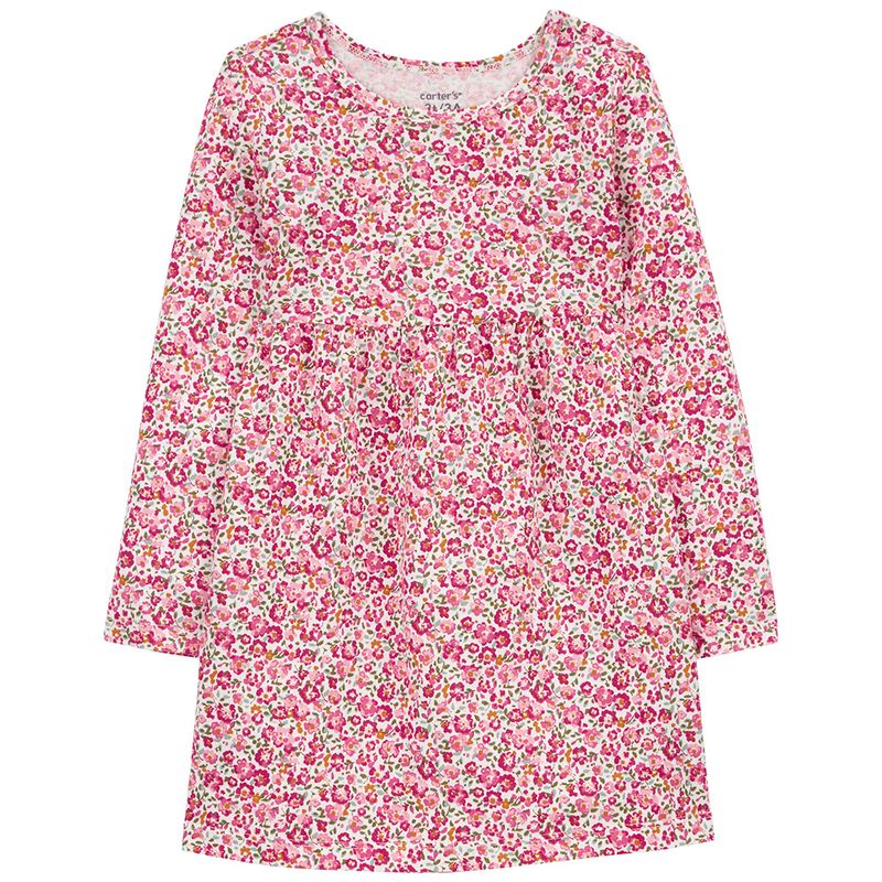 104730144-Vestido-multicolor-con-estampado-de-flores-para-niña