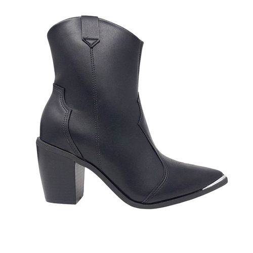 Bota casual Sabrina color negro para mujer