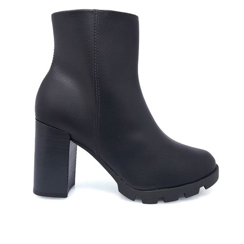 Bota casual Sabrina color negro para mujer