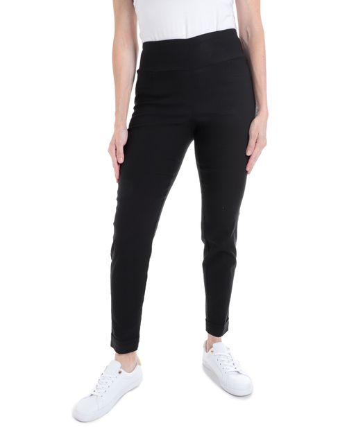 Pantalón Nicolle pull on de cintura media para mujer