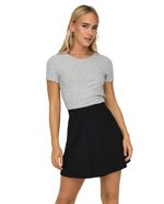 104642092-Camiseta-Only-gris-manga-corta-para-mujer