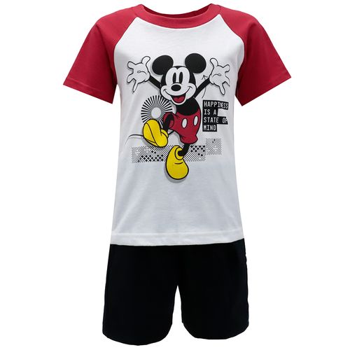 Conjunto de 2 piezas multicolor con estampado de Mickey Mouse  para niño