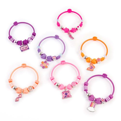 Make it Real Set Pulseras C/ Dijes de Moda Incluye 71 Piezas
