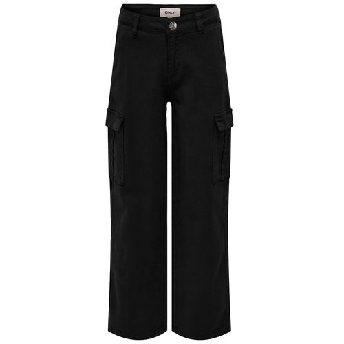 Pantalón negro sólido para niña