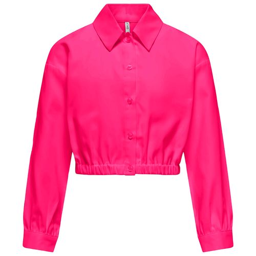 Blusa rosada sólido para niña