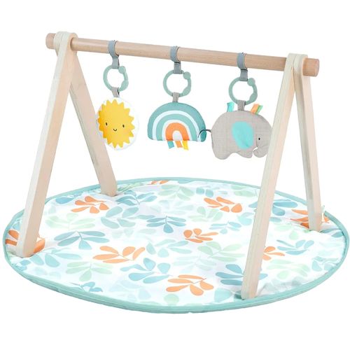 Arco de juguete de madera y tapete de juego Sun Valley para bebé