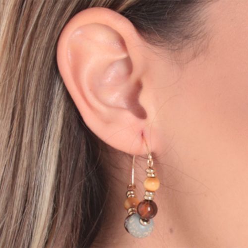 Argollas doradas para mujer