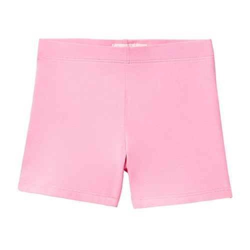 Short rosado sólido para niña