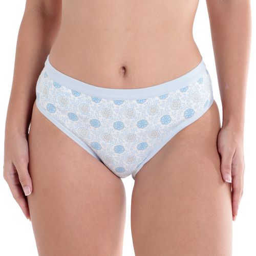 Panti Accente estampado de cintura media para mujer