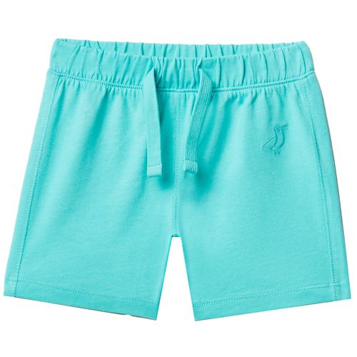 Short celeste sólido para bebé niño