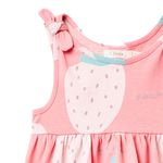 104675009-Vestido-rosado-con-estampado-de-fresas-para-bebe-niña