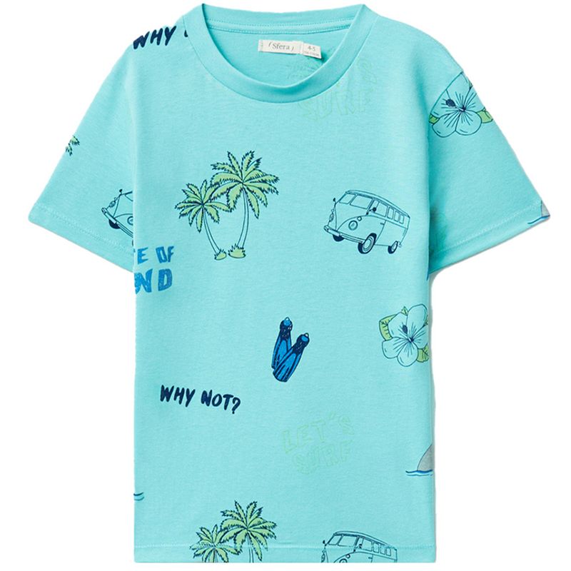 Camisetas Infantiles De Moda Pack Camisetas Niño Skate 100 - Main Image