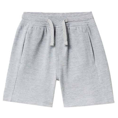 Short gris sólido para niño