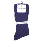 491838700000-4-Par-de-calcetines-para-diabéticos-Piero-Butti-azul-oscuro-solidos-para-hombre