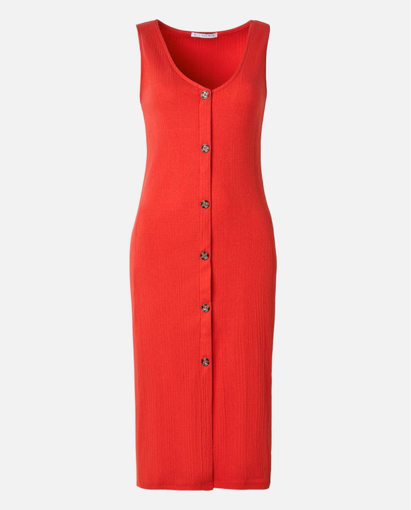 104744793-Vestido-Easy-Wear-casual-rojo-sin-mangas-para-mujer