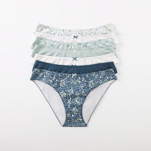 Set de 7 panties Women Secret de cintura media para mujer