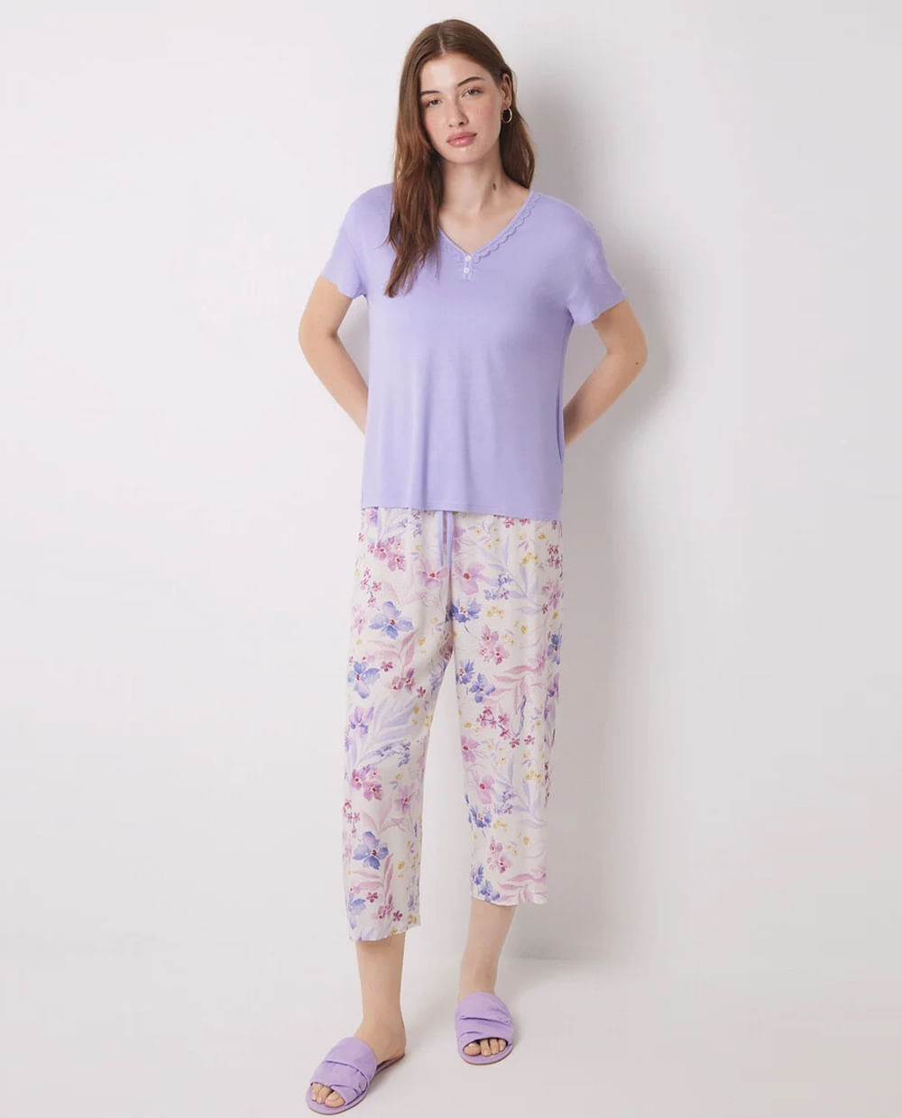 Pijama Polar Pijama Capri Women'secret Para Mujer Daily Pastels