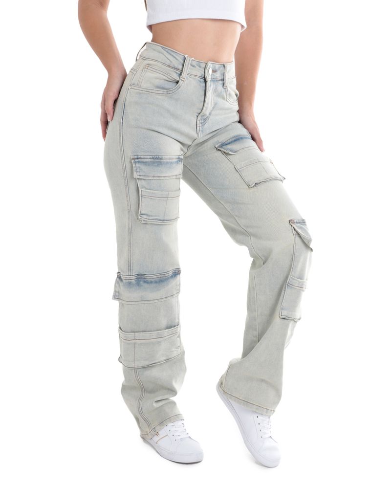 104667104-Jeans-Most-Wanted-cargo-lavado-claro-de-cintura-alta-para-mujer