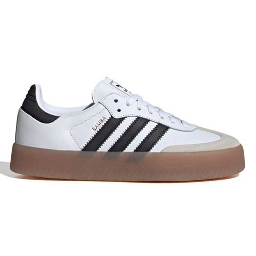 Zapato Adidas Originals Samba casual color blanco para mujer