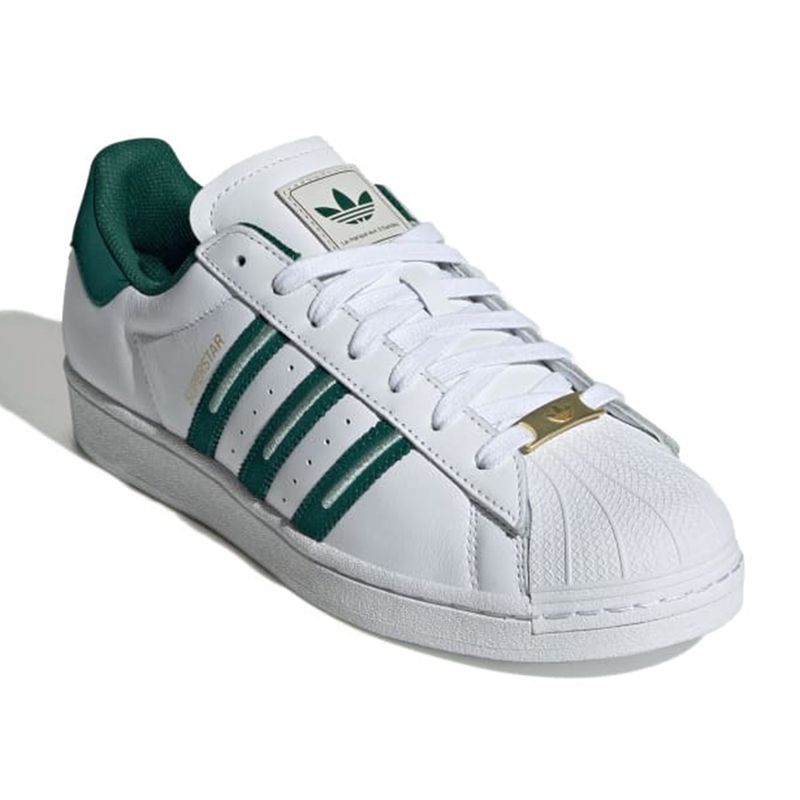 Adidas superstar hombre verde best sale