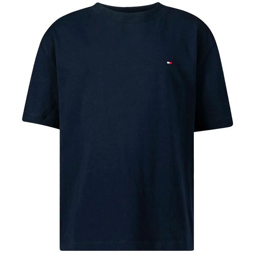 Camiseta azul sólido para niño