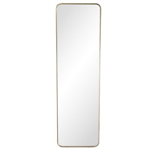 Espejo de pie con marco de aluminio 50x165 cm