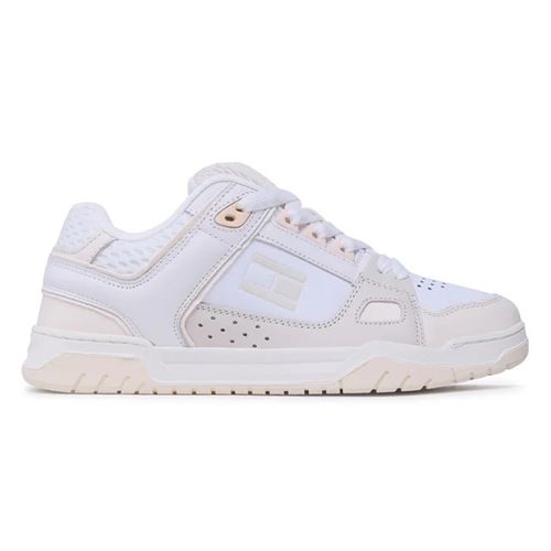 Zapato deportivo casual Tommy Hilfiger blanco para hombre