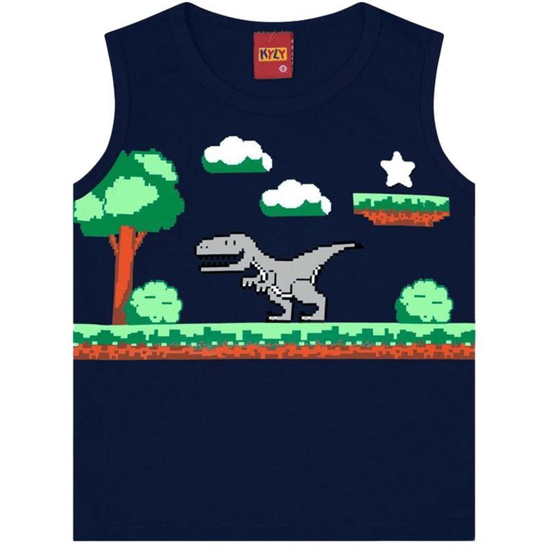 104658552-Camiseta-azul-con-estampado-para-niño