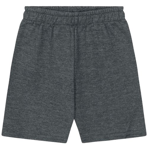 Short gris sólido para niño