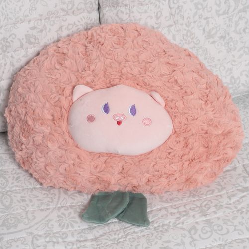 Cojín infantil con forma de melocotón 40 cm