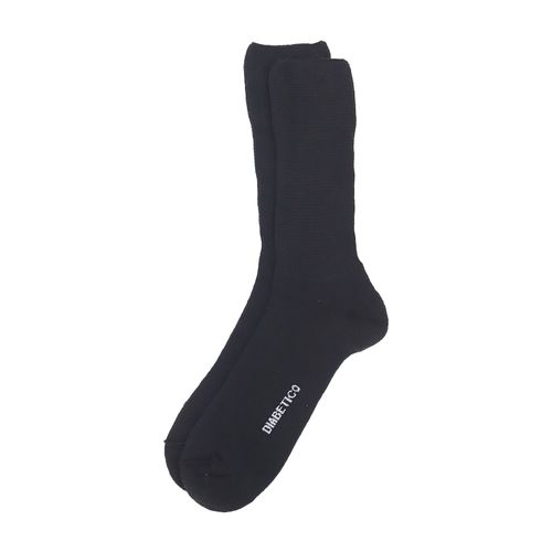 Par de calcetines para diabéticos Piero Butti negros para hombre