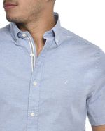 104679798-Camisa-casual-Nautica-azul-heather-para-hombre