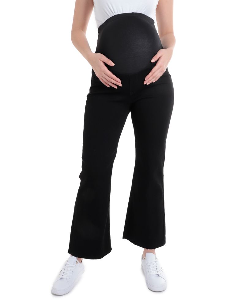104551135-Jeans-maternal-Sabrina-flare-negro-de-cintura-alta-para-mujer