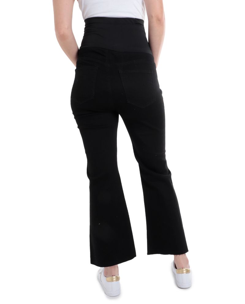 104551135-Jeans-maternal-Sabrina-flare-negro-de-cintura-alta-para-mujer
