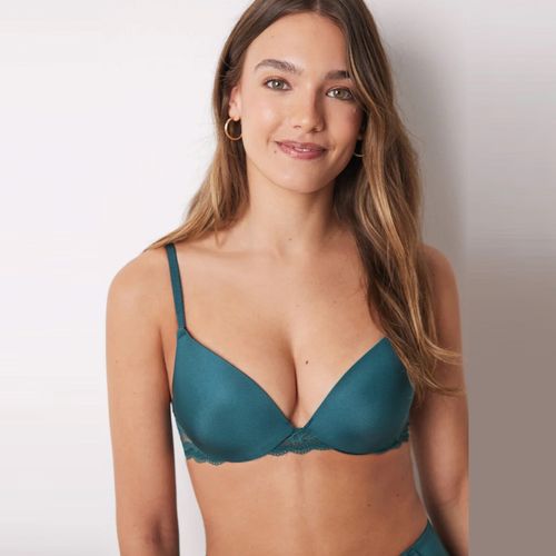 Brassier Women Secret push up verde para mujer