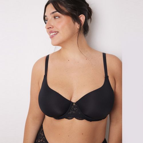 Brassier Women Secret sin aros copa tipo C negro para mujer