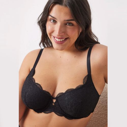 Brassier Women Secret con aros copa tipo B negro para mujer
