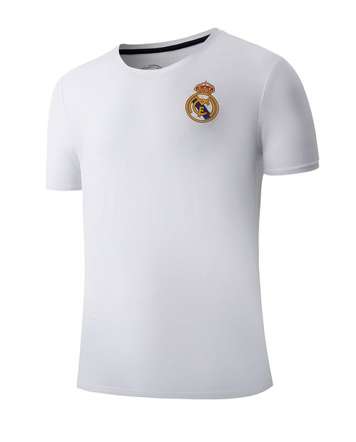 Camiseta deportiva Real Madrid blanca para hombre