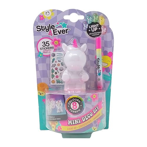 Canal Toys Mini Deco Unicornio Luminoso C/Accesorios