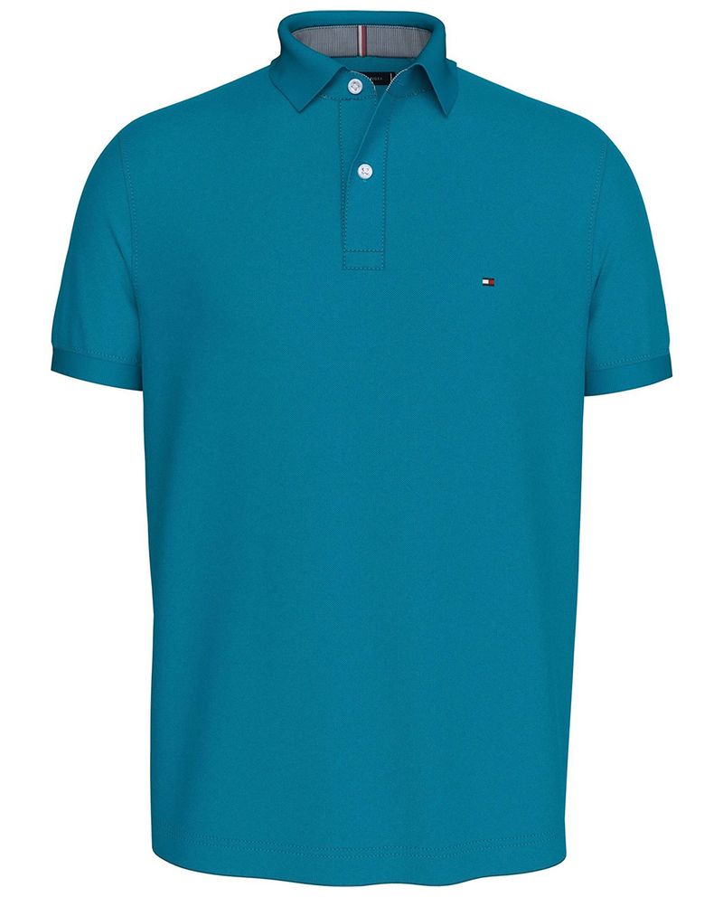 104751194-Camisa-polo-Tommy-Hilfiger-regular-fit-azul-solida-para-hombre