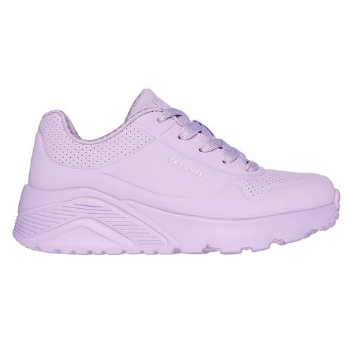 Zapato deportivo casual Skechers morado para niña