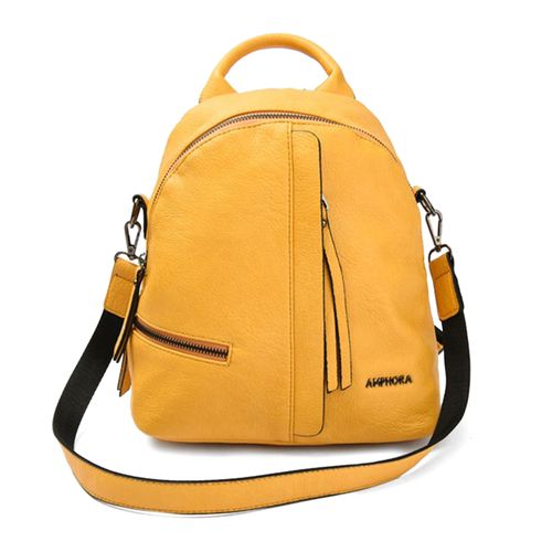 Backpack Amphora Balezi color amarillo para mujer