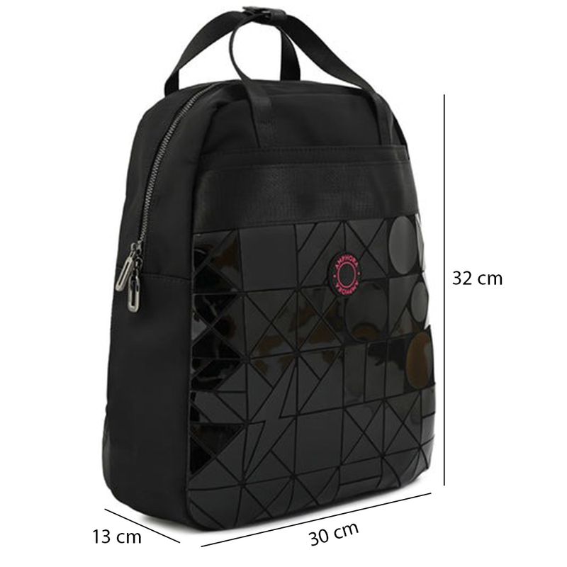104742064-Backpack-Amphora-Bonjour-color-negro-para-mujer