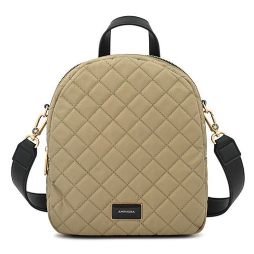 Backpack Amphora Bugi color negro para mujer