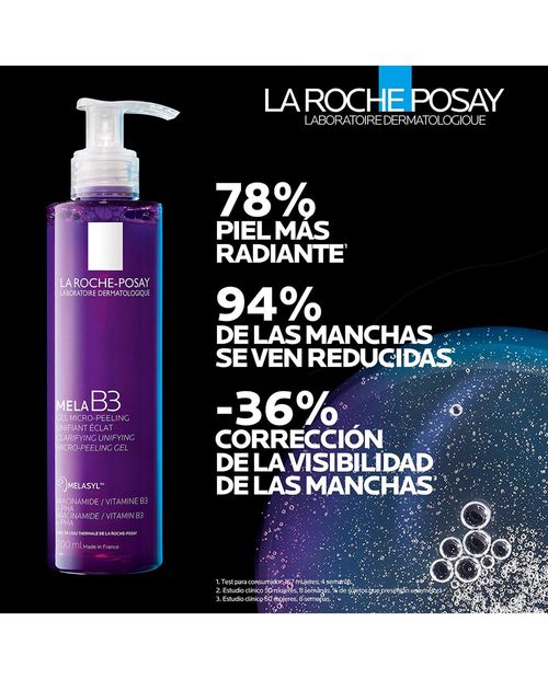 MELA B3 Gel Limpiador Facial Exfoliante Antimanchas