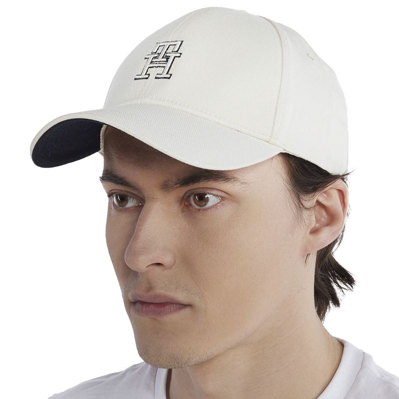104595587-Gorra-Tommy-Hilfiger-blanca-bordada-para-hombre