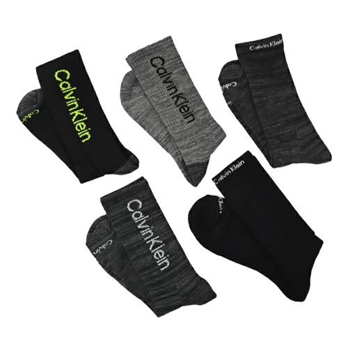 Pack de 5 pares de calcetines Calvin Klein multicolor para hombre